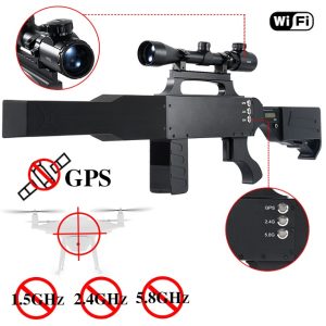 Easy-to-hold Drone jamming Gun