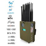 Meticulously designed 5G 4G 3G GSM Cellular Jammers