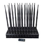 Powerful jamming device with 22 omnidirectional antennas