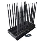 All-in-one RF jammer with infrared remote control