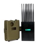wi-fi scrambler with green protective case