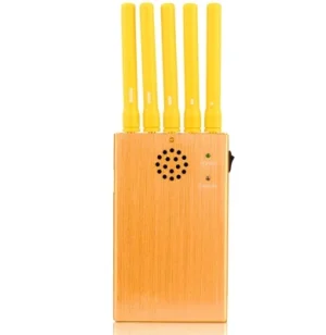 Portable anti gps tracker jammer and GSM wifi jammers