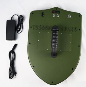 Shield military drone frequency jammer