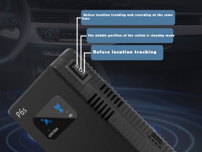 Anti-spy jammer with dual switch design