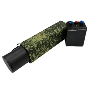 Military-grade cylindrical Drone GNSS jammer
