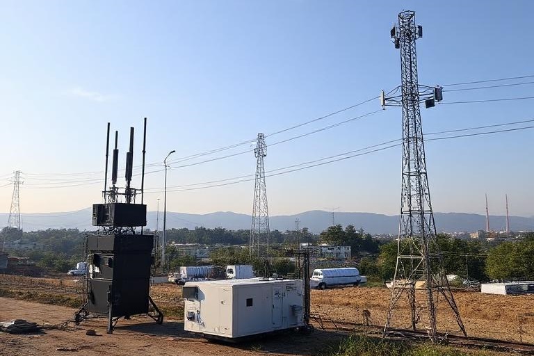 Powerful modern electronic jammer