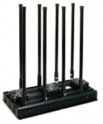 Desktop 8-antenna drone jammer