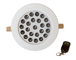 Hidden ceiling recording suppressor jammer