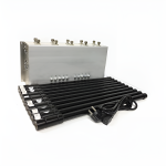 Wall mounted cell phone and WiFi jammer device