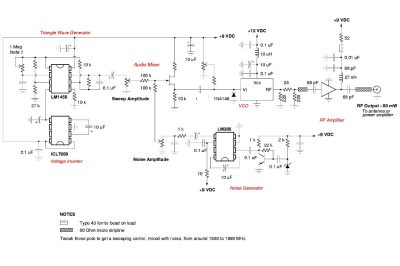 Circuit diagram for DIY jammers