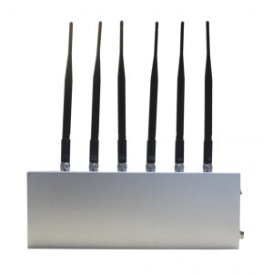 Desktop 6-Band UHF VHF Signal Jammer