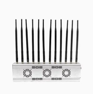 12-band cell phone and WiFi jamming device