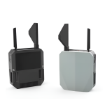 Dual antenna anti-drone signal jamming device