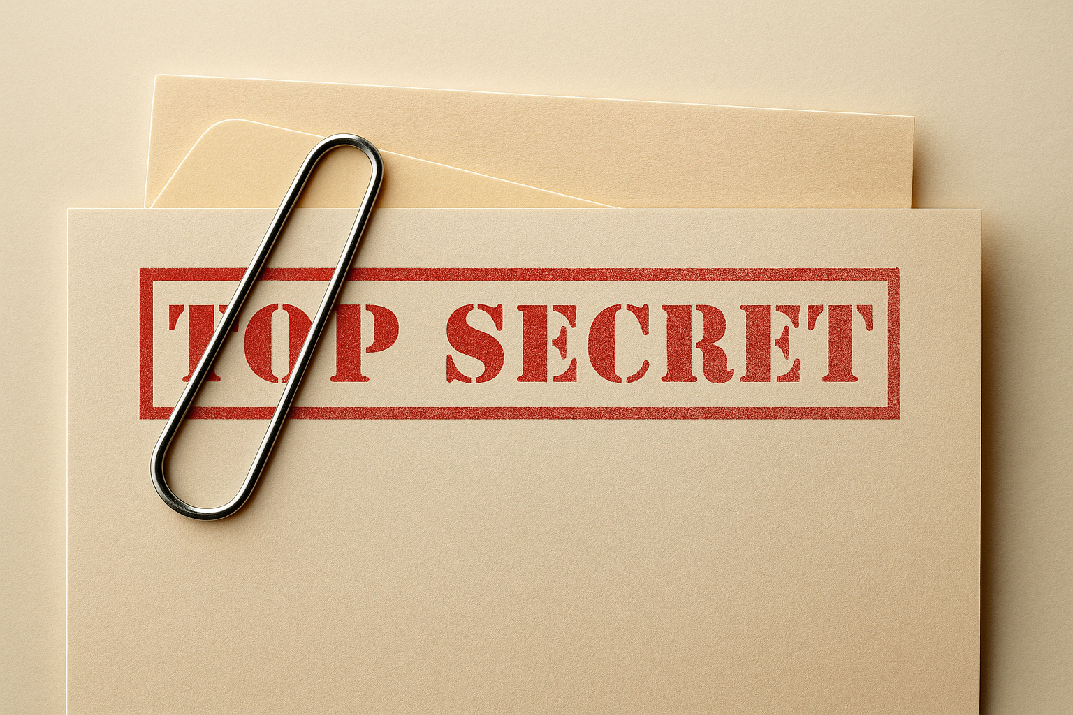 How to prevent top secret from being stolen