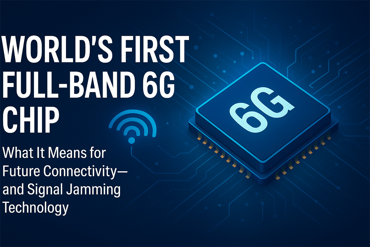 6G Chip What It Means for Signal Jamming Technology