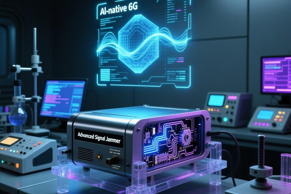 Advanced Signal Jammer and Al-native 6G
