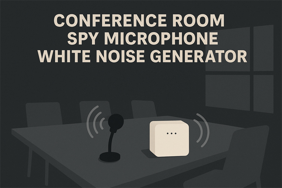 CONFERENCE ROOMSPY MICROPHONEWHITE NOISE GENERATOR