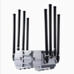 Quadcopter signal blocking equipment with magnetic antenna base and rugged design Quadcopter signal blocking equipment with magnetic antenna base and rugged design