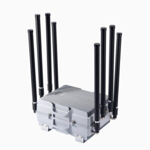 vehicle mounted FPV system signal blocker for frequency hopping suppression