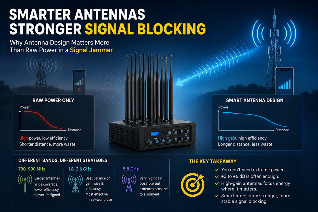Why Antenna Design Matters in Cellular Signal Blocking