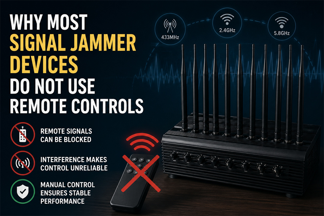 Why Remote Controls Rarely Work with Signal Jammer Devices