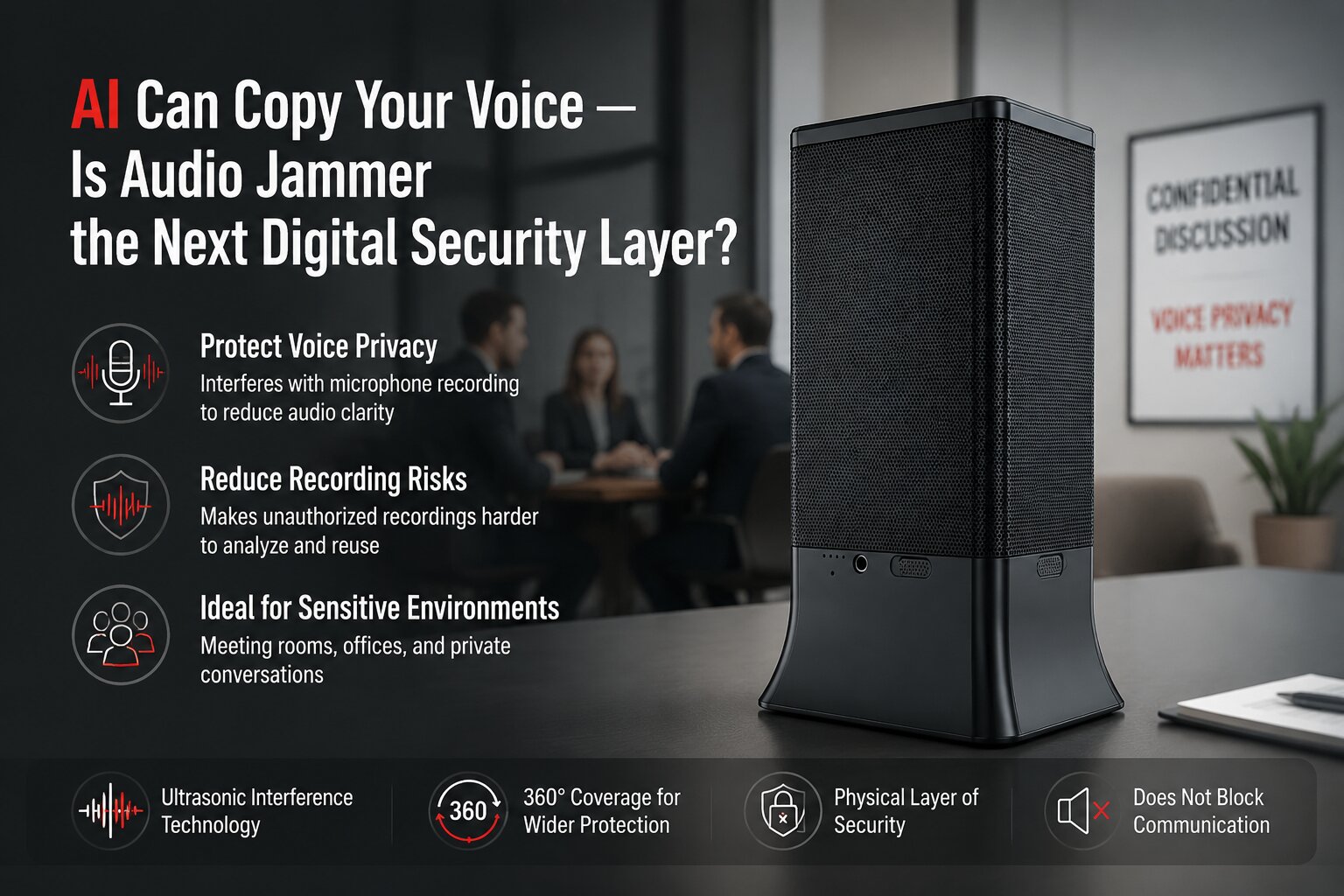 AI Voice Cloning and the Rise of Anti-Recording Devices