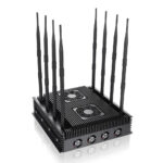 72W mobile network jammer with eight antennas 72W mobile network jammer with eight antennas