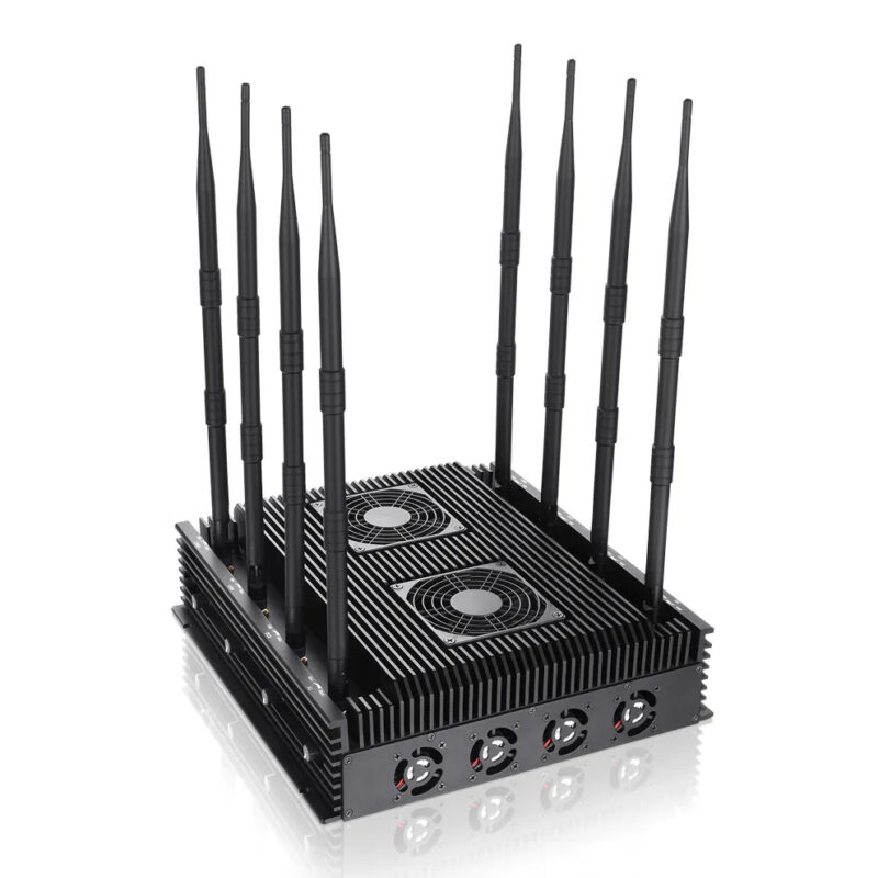 72W mobile network jammer with eight antennas