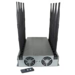 Desktop High Power 5G signal blocker dual fans and fin-style heat sink design Desktop High Power 5G signal blocker dual fans and fin-style heat sink design