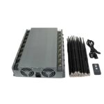 Mobile phone blockers antenna ports labeled with different frequency bands Mobile phone blockers antenna ports labeled with different frequency bands